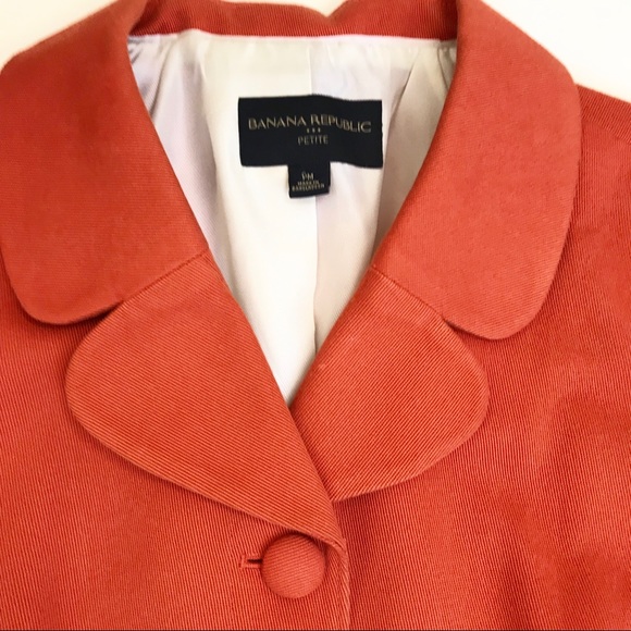 Banana Republic Orange Jacket - Picture 7 of 7